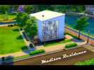 Sims 4 — Madison Residence by KishaJM2 — Fabulous modern home, a replica of the Madison Residence by Kem Studio.