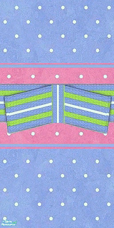 Sims 2 — Belted Walls Set - Filizk Belted Walls 9 by filizk — Set of 9 walls with three different color combinations. You