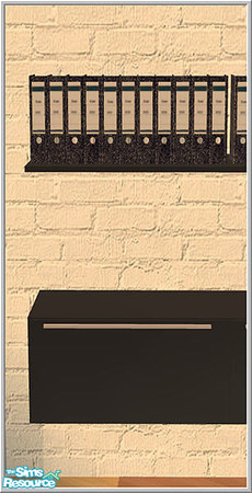 Sims 2 — ligne-roset-recolor - B43 Wall Table-office Recol1 by Birgit43 — 