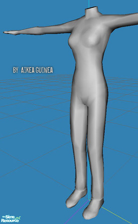 Sims 2 — Sneakers for Females - Mesh AG111 by aikea_guinea — Base game compatible, recolors welcome.