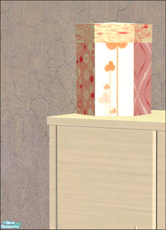 Sims 2 — Mirake\'s Marelle Nursery - Peach - Decobox by Aleeza — A peach/white wood recolour of Mirake\'s Marelle nursery