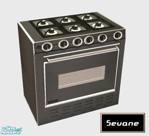 Sims 2 — Sevane Range by SaeraMaples — Modern and a little abstract, this kitchen will be a sure hit with your aspiring