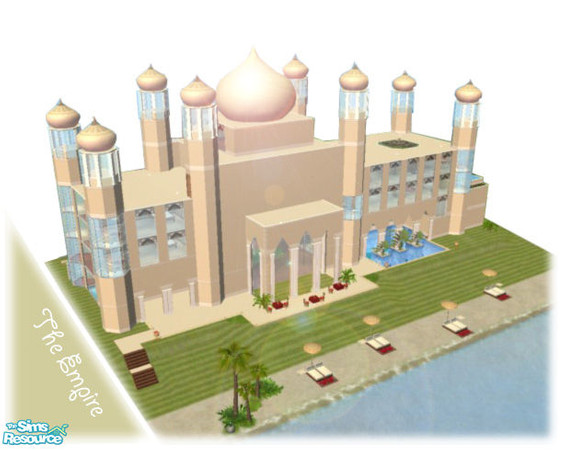 Sims 2 — The Empire by TSR Archive — Located in Brunei, built in the typical style of the Far Eastern Sultanate, The