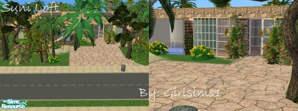 Sims 2 — Suni Loft by Girlsims1 — I love this house also i hop you enjoy!! Plants come also and not furnished!!! Sorry!!