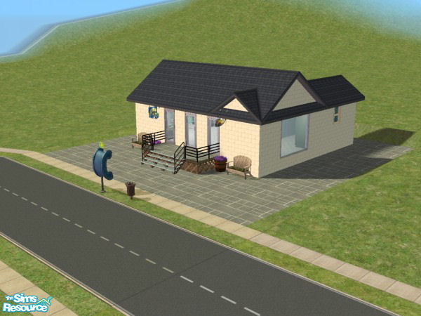 Sims 2 — Hudson Place - Hudson Grocery Store by cadiva — Hudson Grocery Store has everything your Sims need to get them