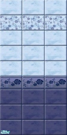 Sims 2 — MR - WINTER: Today 03 by perelinka — Magic Roses - Winter: Today. Cheap tiled wall - present-day style.
