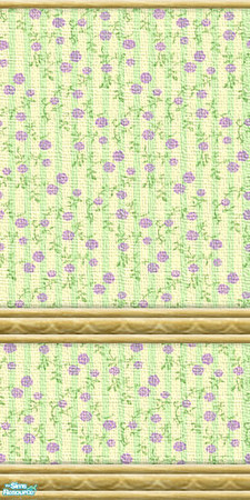 Sims 2 — MR - Spring: Yesterday 01 by perelinka — Magic Roses - Spring: Yesterday. Cheap wallpaper - retro style.