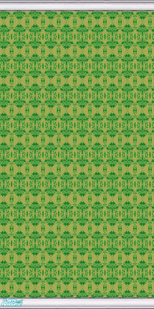 Sims 2 — Retro Patterned Wallpapers 2 - Individual Item by LALIA7 — Available in eleven colours.