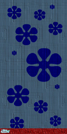 Sims 2 — Gws- Slate by simmyfan2852 — Part of the Groovy Wall Set