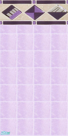 Sims 2 — sandstone purple  wall 3 by skinflin — soft purple sandstone