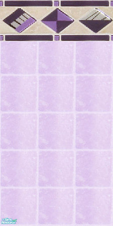 Sims 2 — sandstone purple wall 2 by skinflin — soft purple sandstone