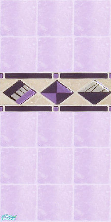 Sims 2 — sandstone purple wall 1 by skinflin — soft purple sandstone