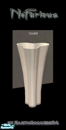 Sims 2 — Nefarious Study - Vase 4 by EarthGoddess54 — A nice addition to the Nefarious Study set, made for the spooky