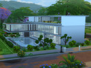 Sims 4 — MCAO HOUSE C1 by caozhejun001 — At Ground floor of this house have a large living room with a bar enough for