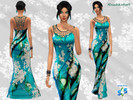 Sims 4 — Summer Party Dress by naschkatze93 — Whether by beach party or wedding, with this dress you will be the absolute