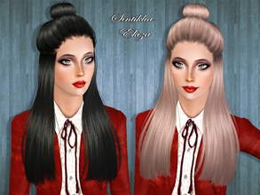 Sims 3 — Sintiklia - Hair Eliza by SintikliaSims — T/YA/AE Sims 4 conversion of Zoella's long hair Eliza With thumbnail