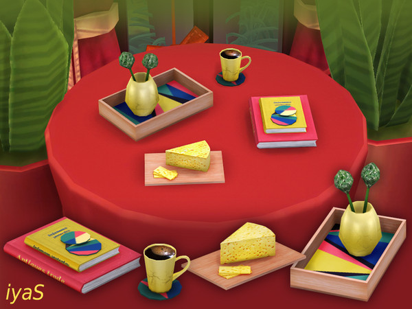 Sims 4 — Good Morning set by soloriya — Each good morning we are born again, what we do today is what matters most. Set