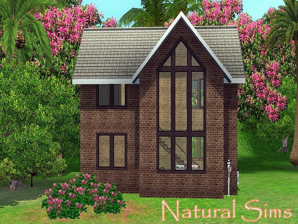 Sims 3 — Starter Home 2 by Natural_Sims — This house is ideal for any Sim who is just starting out in life. It costs