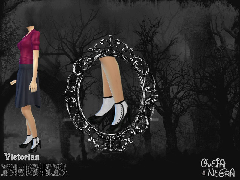 Sims 4 The Sims Resource | Victorian Boots by TSR Creator