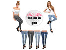Sims 4 —  [me.eu.in.gee] Skinny Jeans by leeminji932 — This is a 4 color skinny jeans. It belongs to the clothing