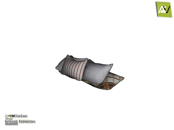 Sims 3 — Ritchie Bed Pillows by ArtVitalex — - Ritchie Bed Pillows - ArtVitalex@TSR, Jun 2015