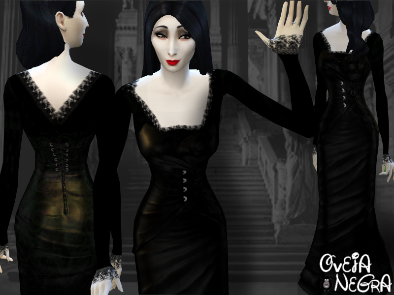 SIMS 4 goth clothes. Вампирский Готический костюм SIMS 4. Gothic Dress симс 4. Платье вампира симс 4.
