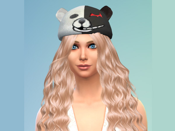 Sims 4 — Monobear hat by Noae123 — This is a recolor of the animal kind hats, I decided to create a recolor Monobear of