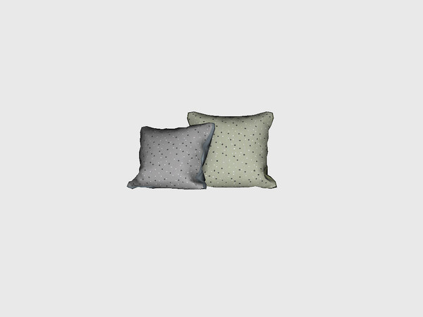 Sims 3 — Bedroom Juniper - Pillow ( for bed )  by ung999 — Bedroom Juniper - Pillow ( for bed ) Recolorable Channels : 4