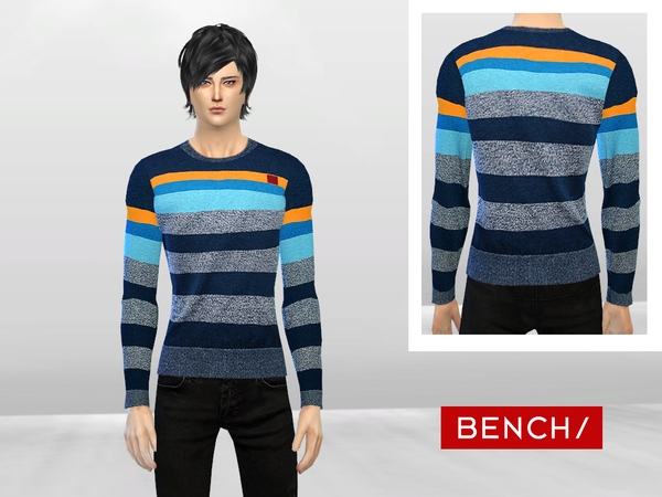 The Sims Resource - Long Sleeve Grange Town Jumper