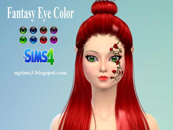 Sims 4 — Fantasy Eye Color by ngsims32 — The Sims 4 Eye Color for Male and Female / I created in Sims 4 Studio and