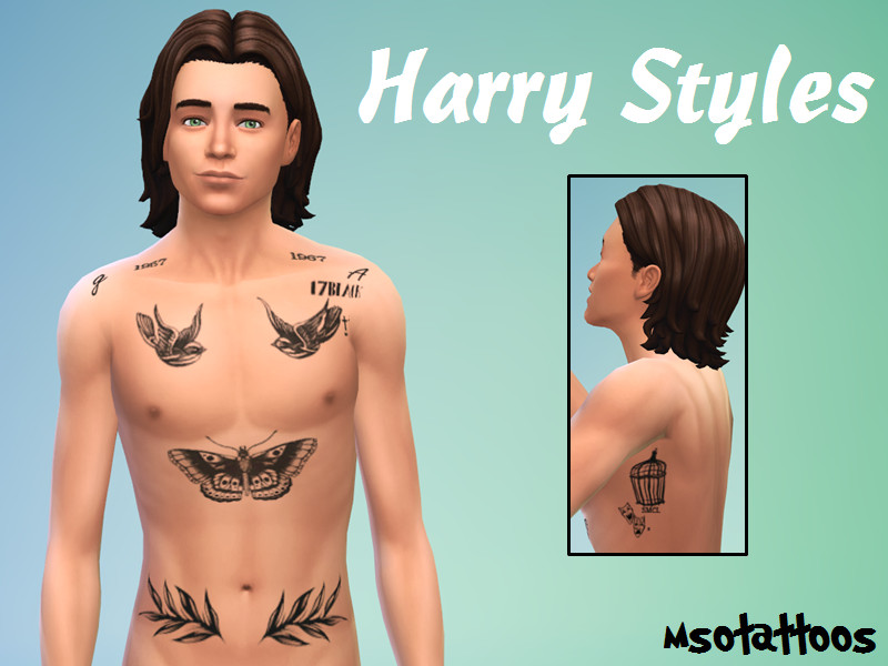 All of Harry Styles tattoos and their meanings