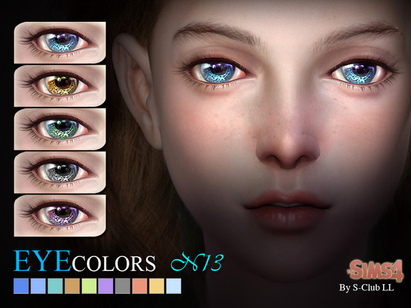 Sims 4 — S-Club LL thesims4 eyecolors 13 by S-Club — Eyecolors for you, hope you enjoy with them You can find in facial