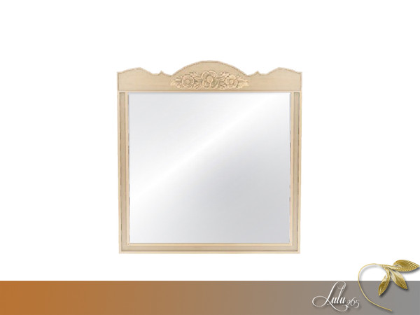 Sims 4 — DeLux Bathroom Wall Mirror  by Lulu265 — Part of the DeLux Bathroom Set 4 Colour Variations Included 