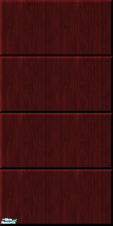 Sims 2 — Wood Panelled Walls No_4 by frillyfilly — Wood panelled wall