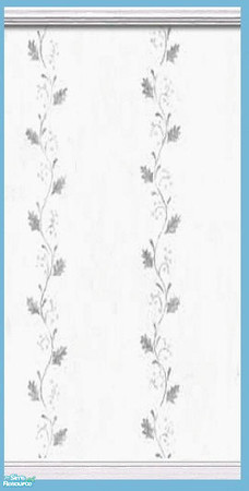 Sims 2 — White on White Wall - 10 by Raveena — Part of the White on White wall set. So the individual images show up