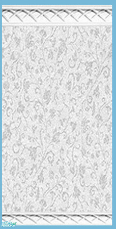 Sims 2 — White on White Wall - 02 by Raveena — Part of the White on White wall set. So the individual images show up