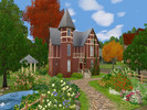 Sims 3 — The Margaux by GoopyCarbon — A quaint family home with an old Victorian vibe. The Margaux is a 2 story, 2 bed, 2