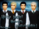 Sims 4 — Hogwarts Uniform (Male) Set by TheSimsBennet — Set of 4 Howarts houses uniform (Male) Slytherin Gryffindor