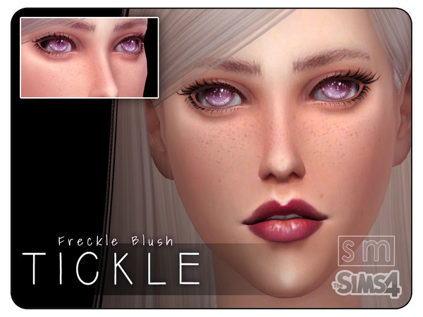 Sims 4 — [ Tickle ] - Freckle Blush by Screaming_Mustard — A gentle freckle blush for an innocent sun-kissed look,