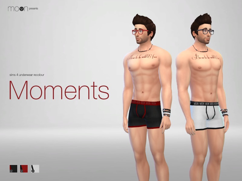 Mod The Sims - Eight Fabulous Men's Metallic Briefs