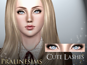 Sims 3 — Cute Lashes by Pralinesims — New eyeliner for your sims! Your sims will love their new look ;) - Fits with all