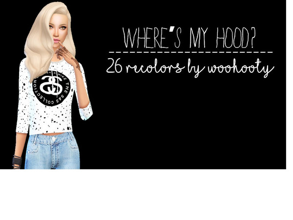Sims 4 — where's my hood - 26 recolors of GTW hoodie by parisasia2 — 