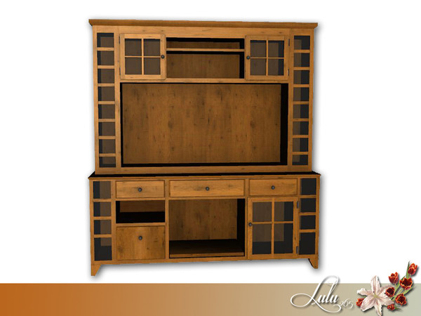 Sims 3 — Cottage Office Shelving by Lulu265 — Part of the Cottage Office Set Made by Lulu @