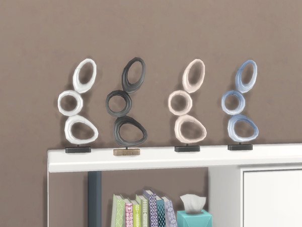 Sims 4 — Living Grace - Sculpture 2 (smaller) by ung999 — Living Grace - Sculpture 2 (smaller) Color Options : 4