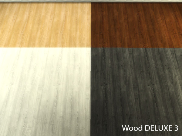 Sims 4 — Floor DELUXE 3 by Joy6 — Timber floors for the house.This set contains 4 colours