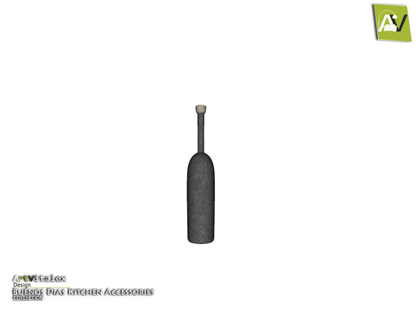 Sims 3 — Buenos Dias Oil Bottle by ArtVitalex — - Buenos Dias Oil Bottle - ArtVitalex@TSR, Jul 2015