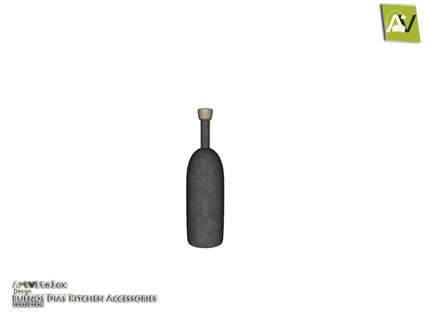 Sims 3 — Buenos Dias Vinegar Bottle by ArtVitalex — - Buenos Dias Vinegar Bottle - ArtVitalex@TSR, Jul 2015