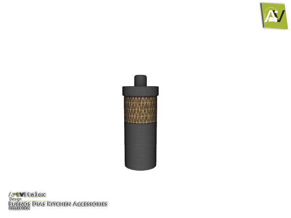Sims 3 — Buenos Dias Long Jar by ArtVitalex — - Buenos Dias Long Jar - ArtVitalex@TSR, Jul 2015