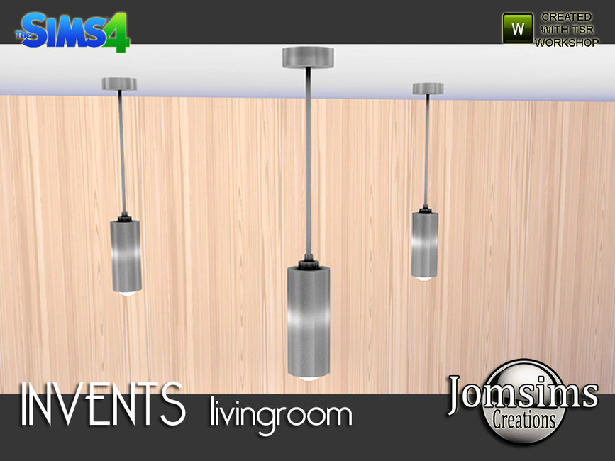 The Sims Resource invents metal ceiling light
