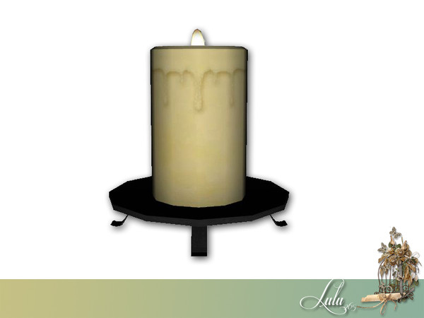 Sims 4 — Rustic Dreams Decor Candle  by Lulu265 — 2 colour Variations included Please do not re upload 